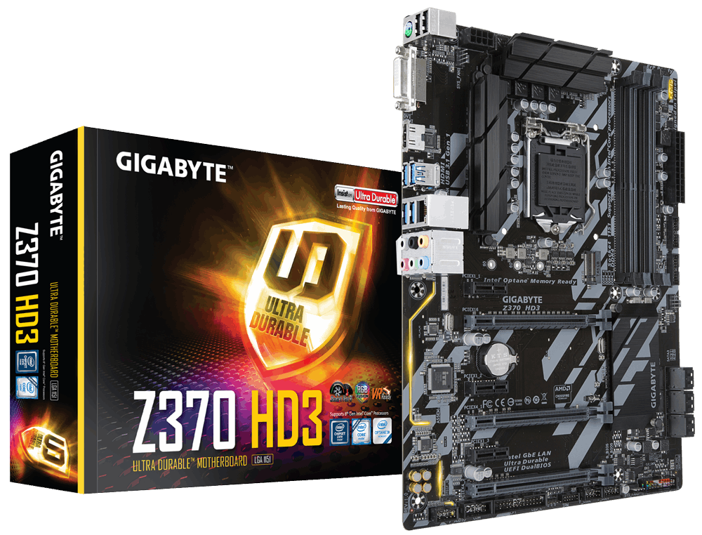 Gigabyte z370 hd3 обзор